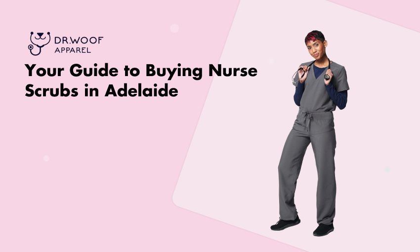 Where to Buy Nurse Scrubs Adelaide Dr. Woof Apparel AU