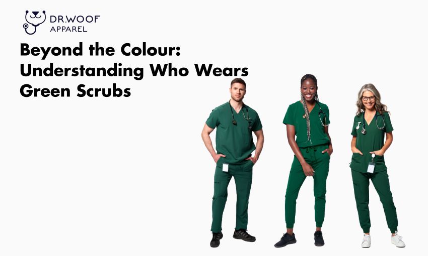 Understanding Who Wears Green Scrubs Dr. Woof Apparel AU