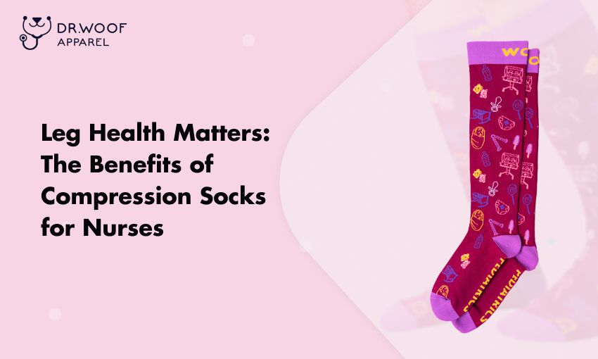 Why Are Compression Socks Good For Nurses Dr. Woof Apparel AU