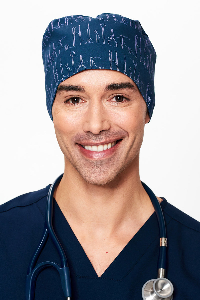 Dental Minimal Scrub Cap Dr. Woof Apparel AU