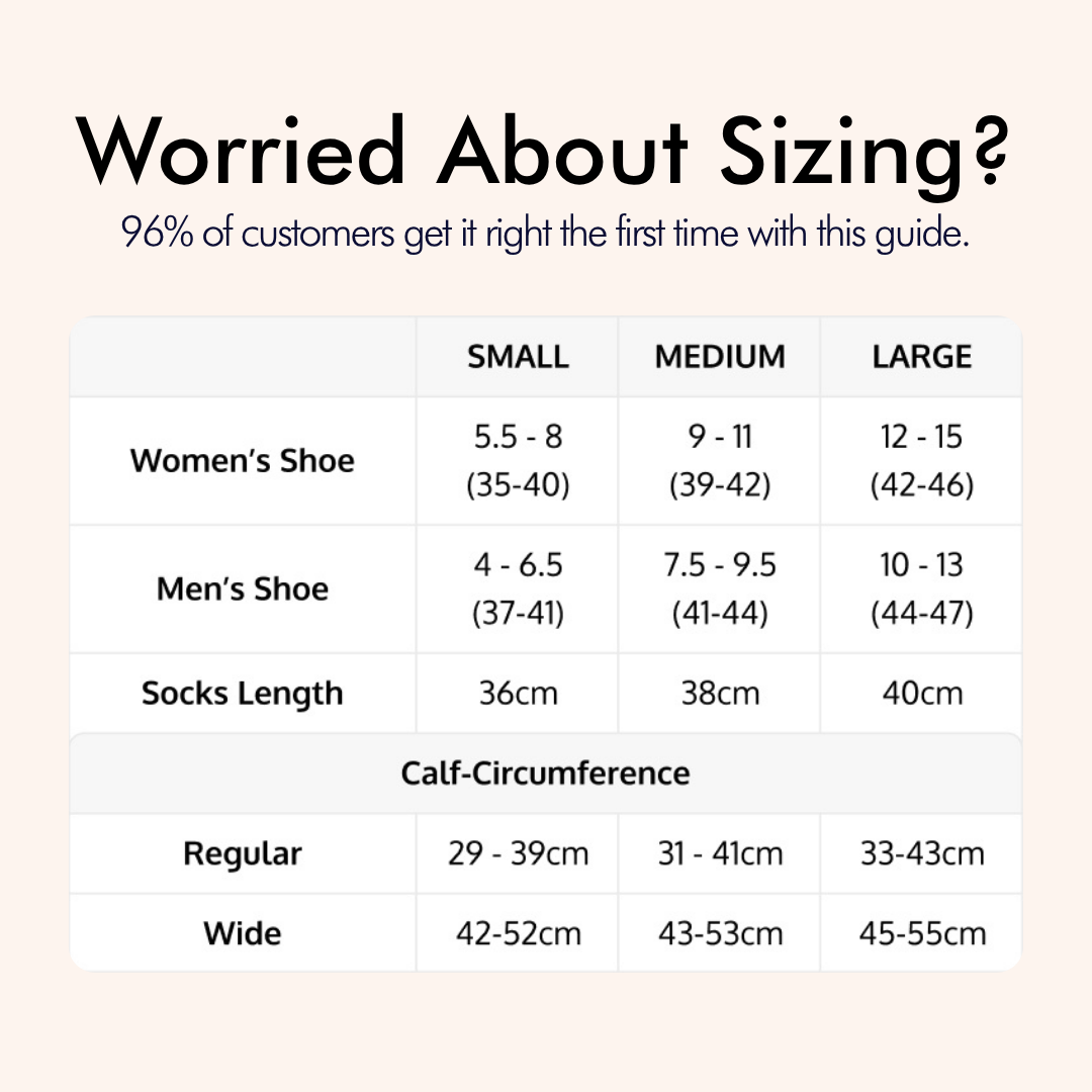 1 in 7: Breast Cancer Awareness Bamboo Compression Socks