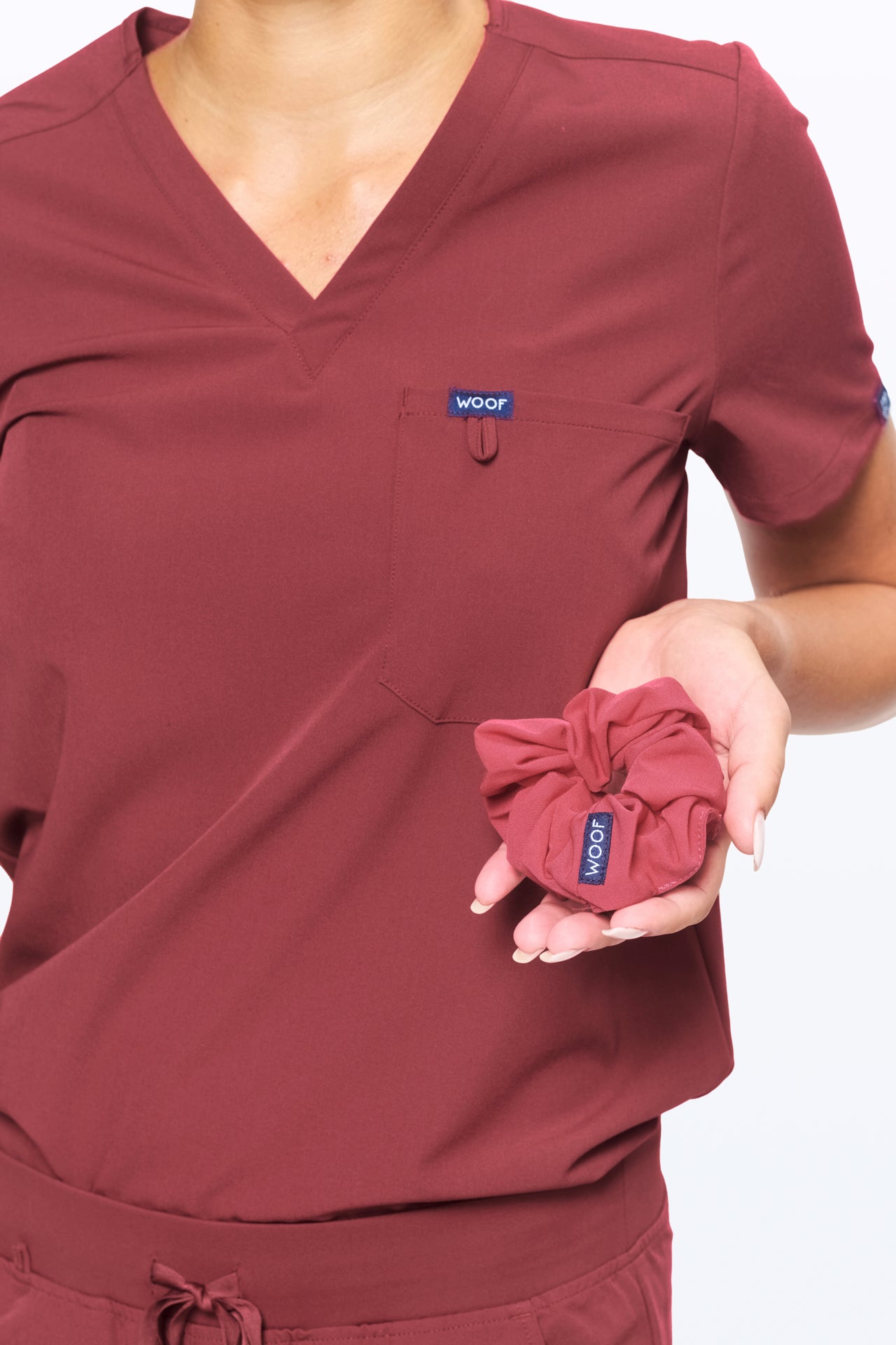 Bold Magenta Scrunchie