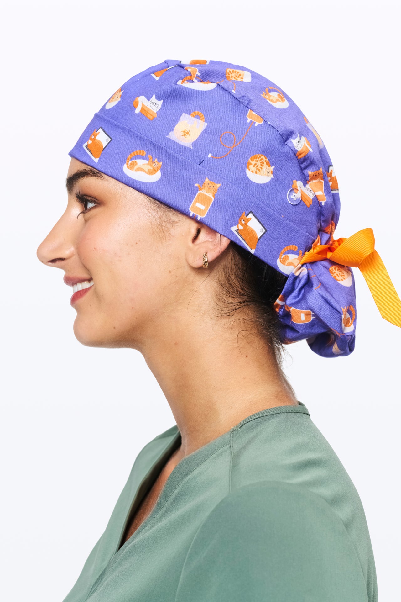 If I Fit I Sit Scrub Cap (Copy)