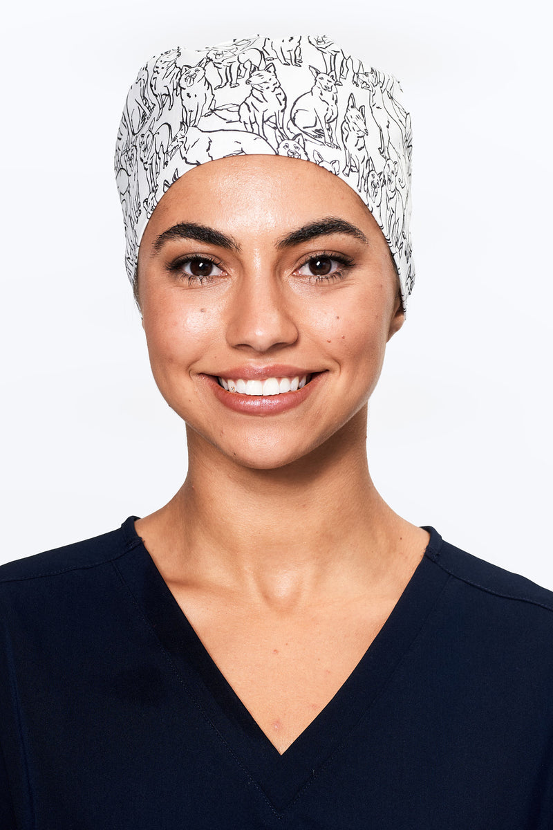 German Shepherds Scrub Cap Dr. Woof Apparel AU
