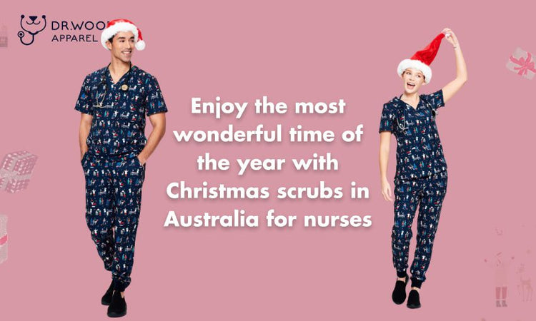 Get Festive with Nurses Christmas Scrubs in Australia