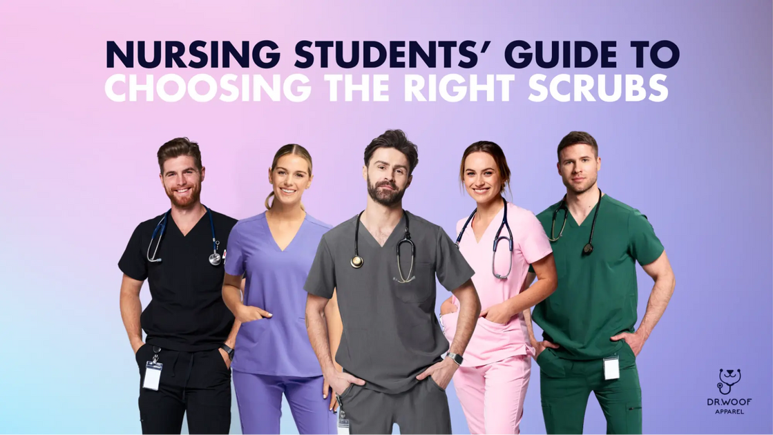 Choosing the Right Nursing Student Scrubs Dr. Woof Apparel AU