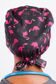 Flamingos Scrub Cap