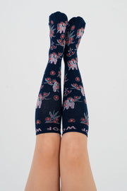 Australian Red Flowering Gum Bamboo Compression Socks