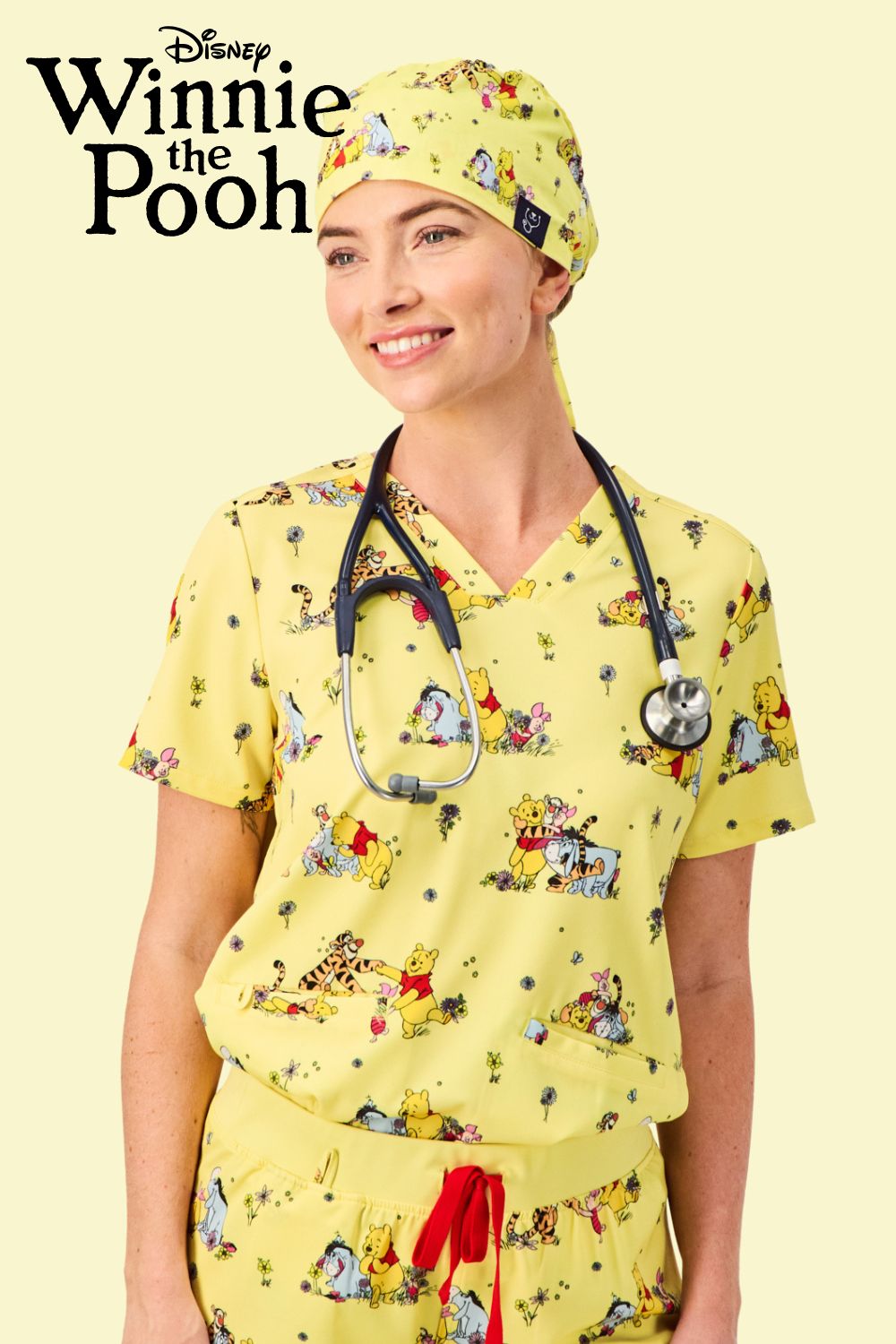 Disney’s Winnie the Pooh and Friends Scrub Cap, Favourite Day
