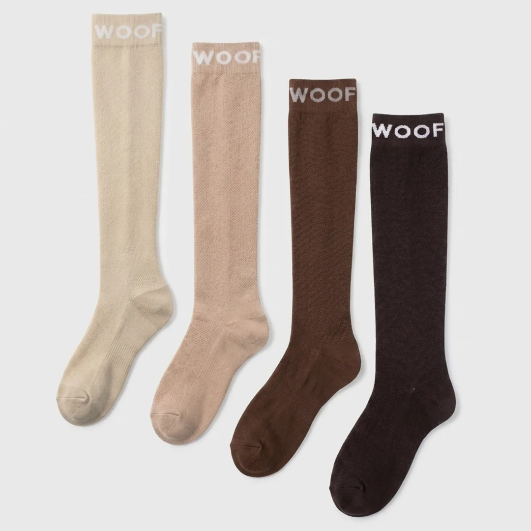 Nude Bamboo Compression Socks 4 Pack