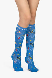 Match Point Bamboo Compression Socks