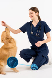 VetCore™ Women’s Vet Med Cargo Scrub Pants with GENU™ Removable Knee Protection