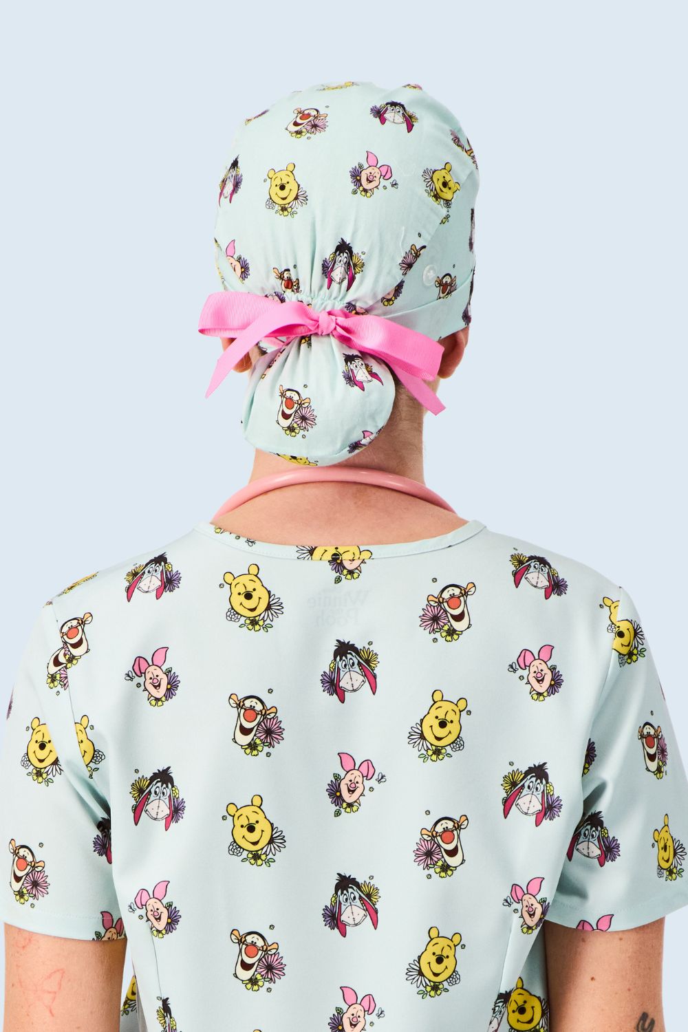 Disney’s Winnie the Pooh and Friends Scrub Cap, Flower Patch