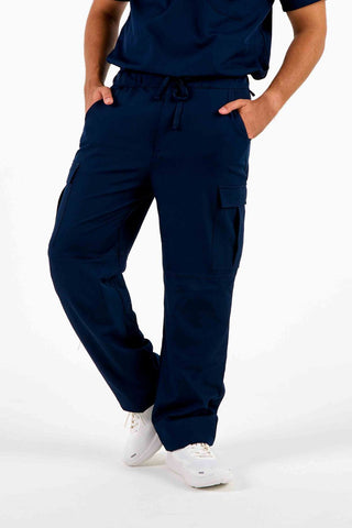 VetCore™ Men’s Vet Med Cargo Scrub Pants with GENU™ Removable Knee Protection