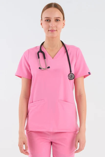 Women's 3-Pocket Scrub Top - Clearance Sale