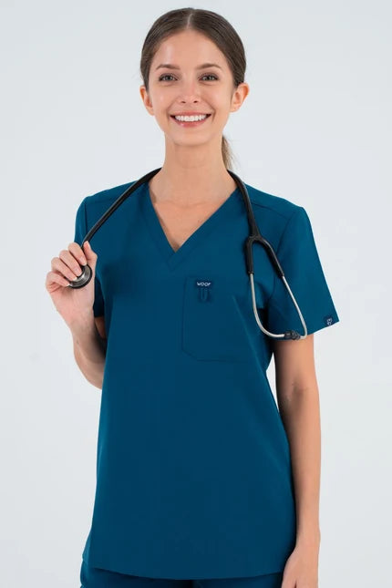 Women’s V-Neck Tuck Top - Clearance Sale