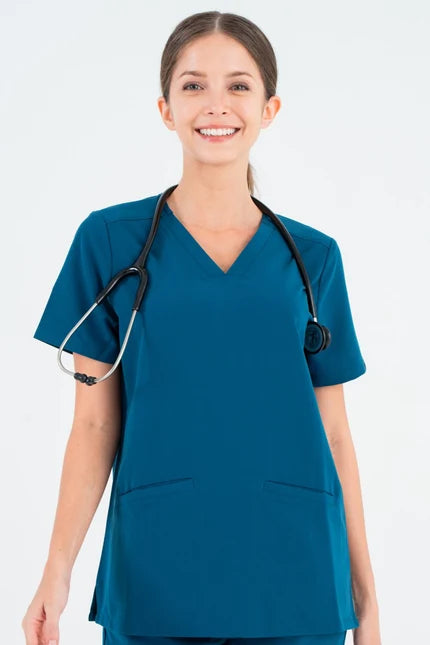 Women's 3-Pocket Scrub Top - Clearance Sale