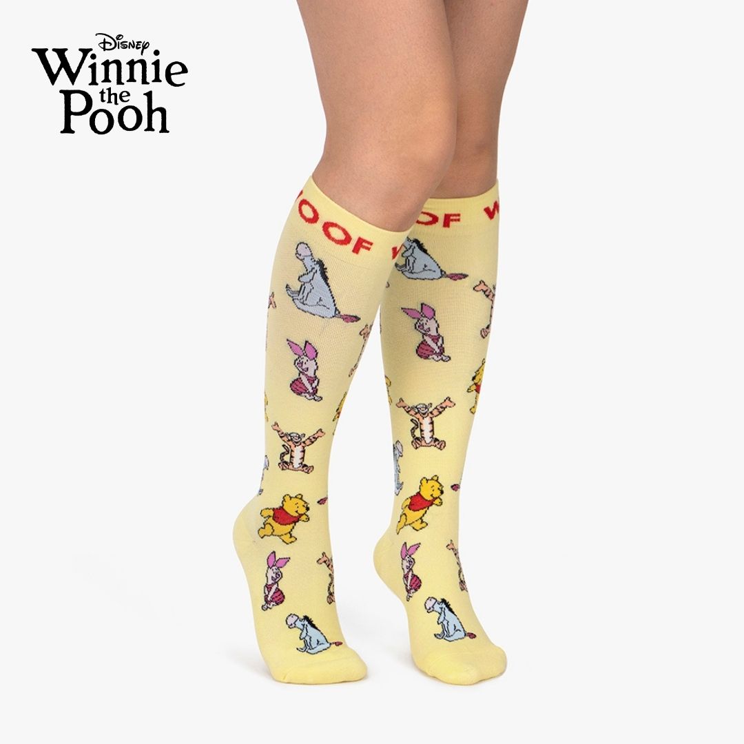 Disney’s Winnie the Pooh and Friends Bamboo Compression Socks, Best Friends