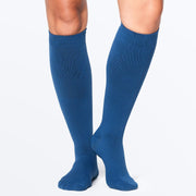 Caribbean Blue Bamboo Compression Socks