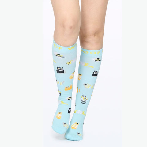 Cool Cats Bamboo Compression Socks