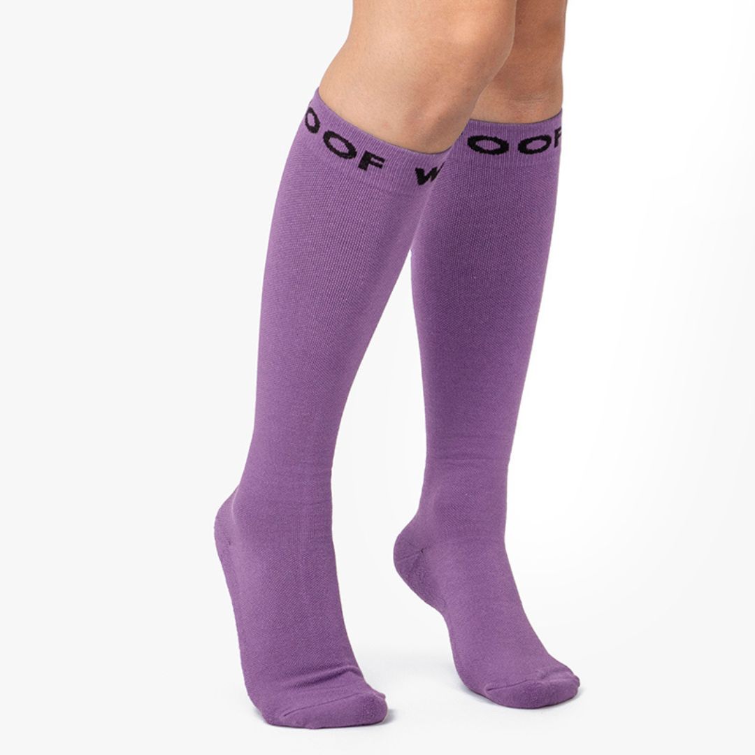 Lavender Bamboo Compression Socks