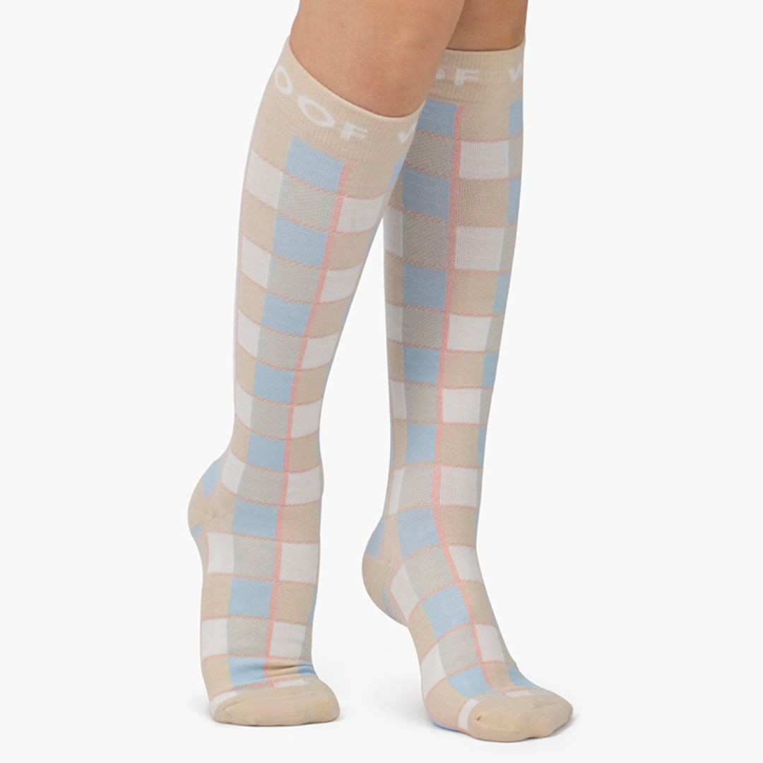 Blueberry Pie Bamboo Compression Socks