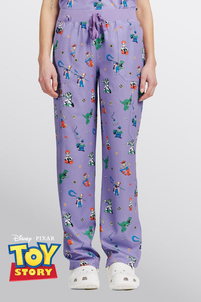 Disney & Pixar’s Toy Story Women’s Cargo Scrub Pants, You’ve got a Friend