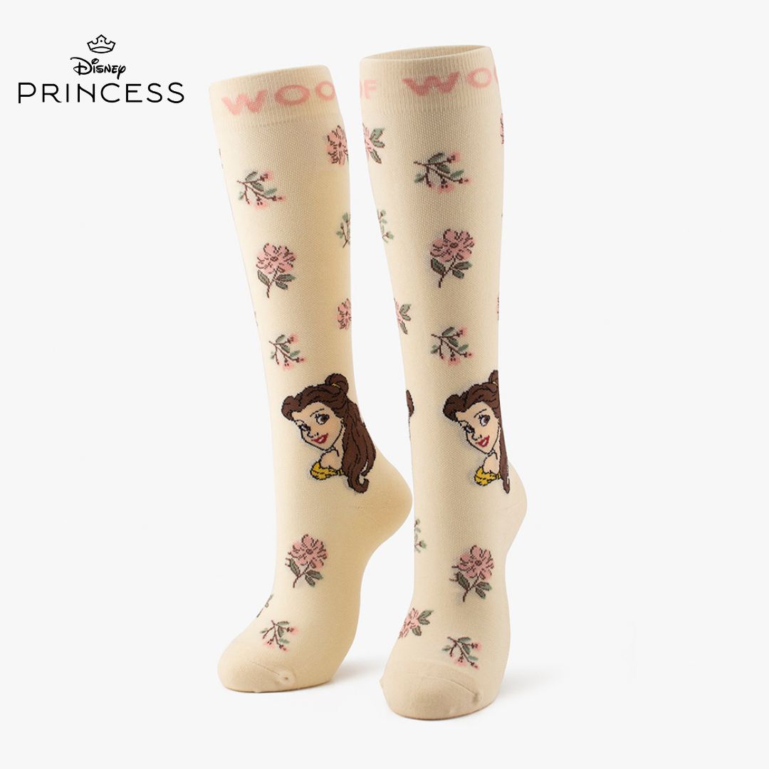 Disney's Beauty and the Beast Bamboo Compression Socks, Belle