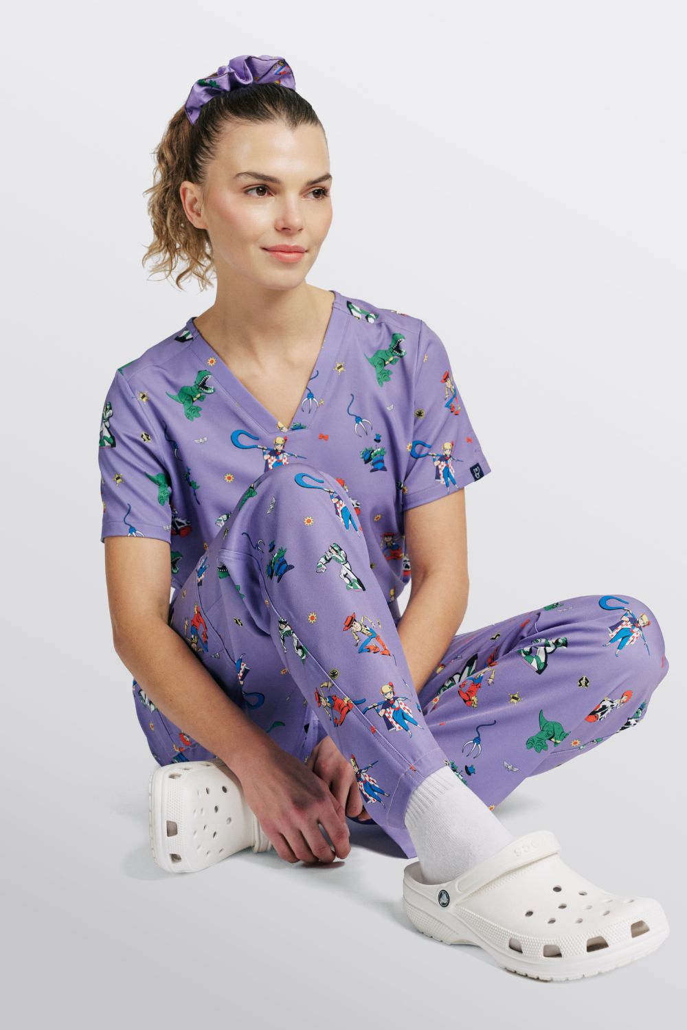Disney’s Toy Story Women’s Cargo Scrub Pants, You’ve got a Friend