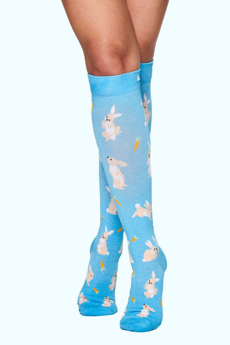 Snuggle Bunnies Bamboo Compression Socks | Dr. Woof Apparel AU