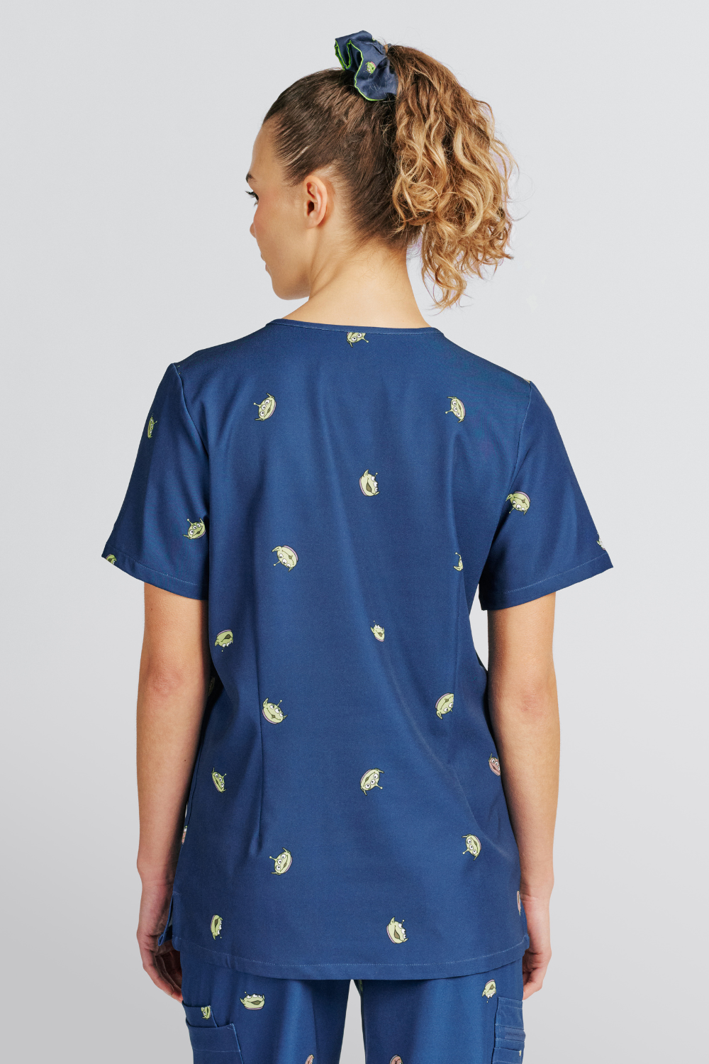 Disney’s Toy Story Women’s Scrub Set, Little Green Men