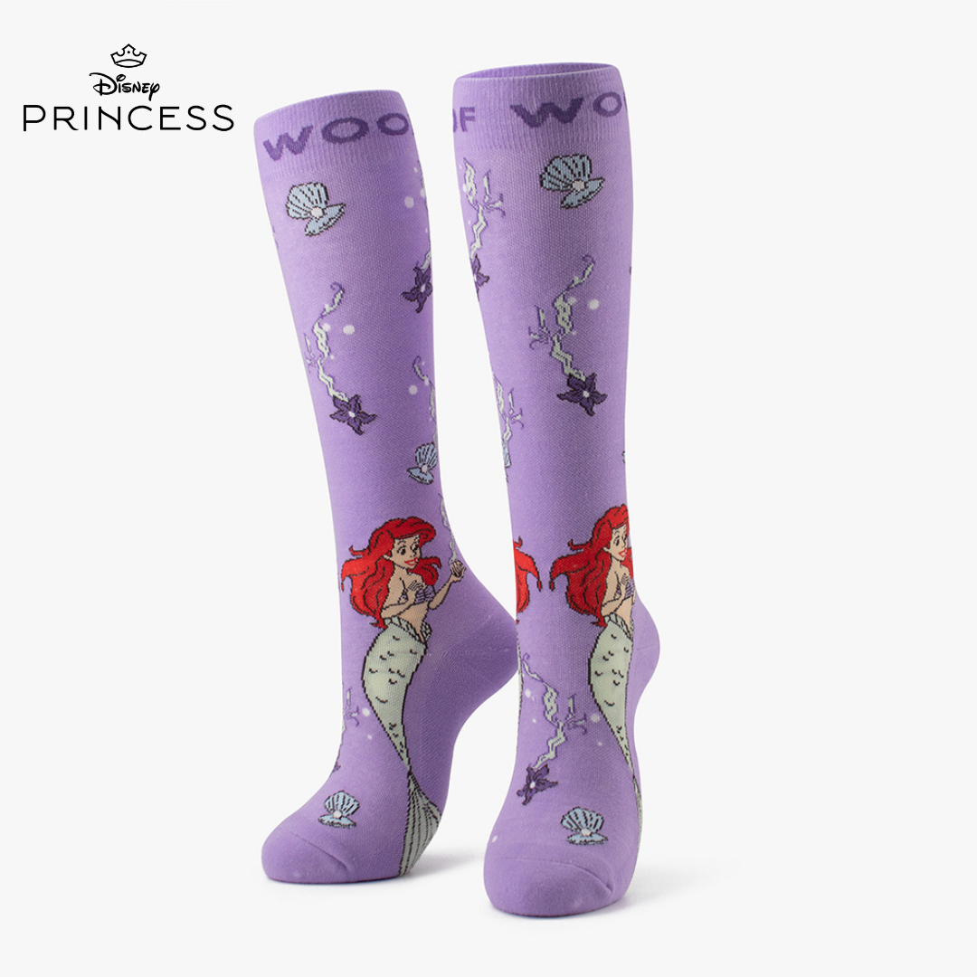 Disney's The Little Mermaid Bamboo Compression Socks, Ariel