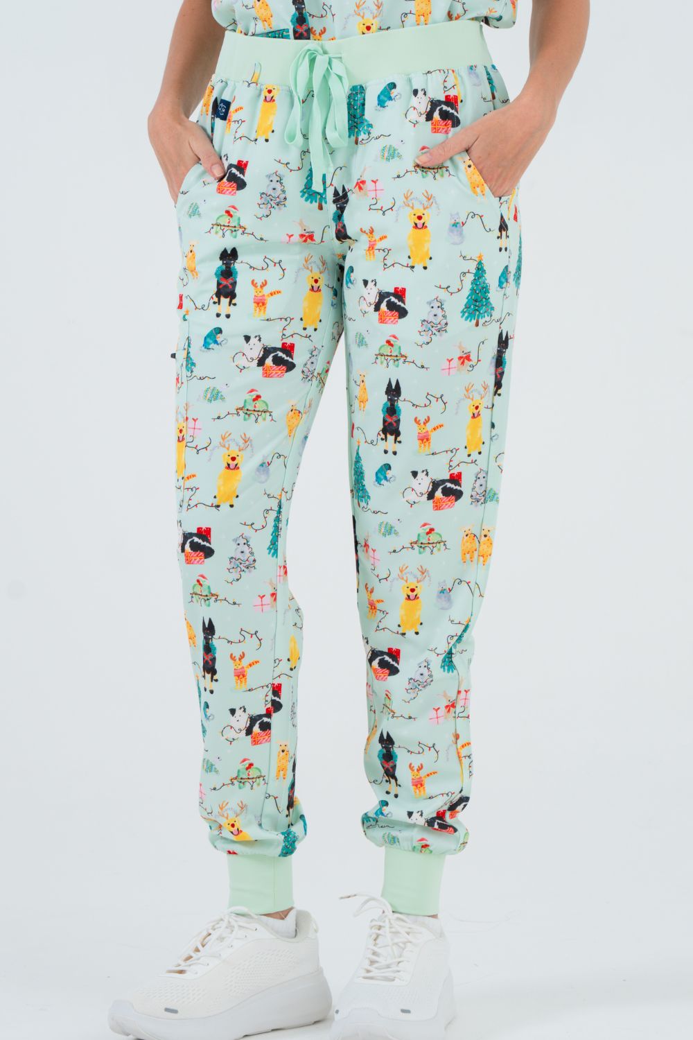 Christmas Tails Women’s 6-Pocket Joggers