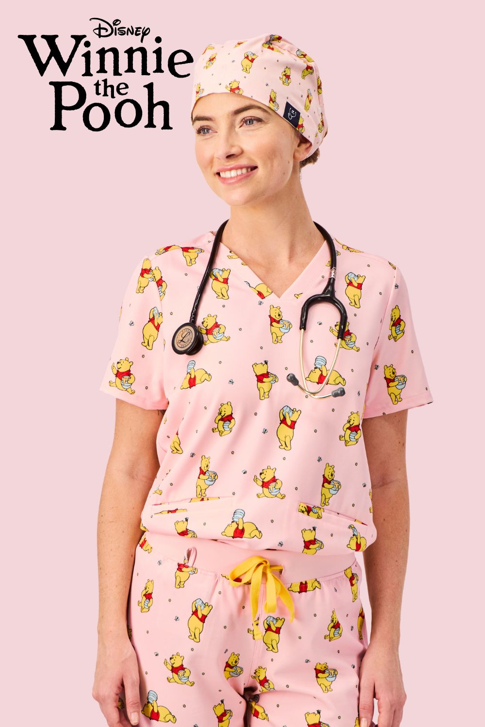 Disney’s Winnie the Pooh Scrub Cap, Honey Pot