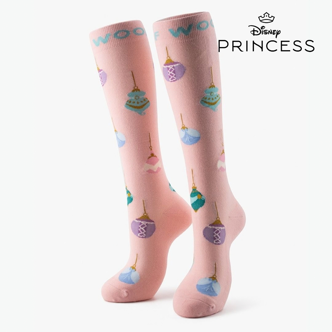 Disney Princess Bamboo Compression Socks, Deck the Halls
