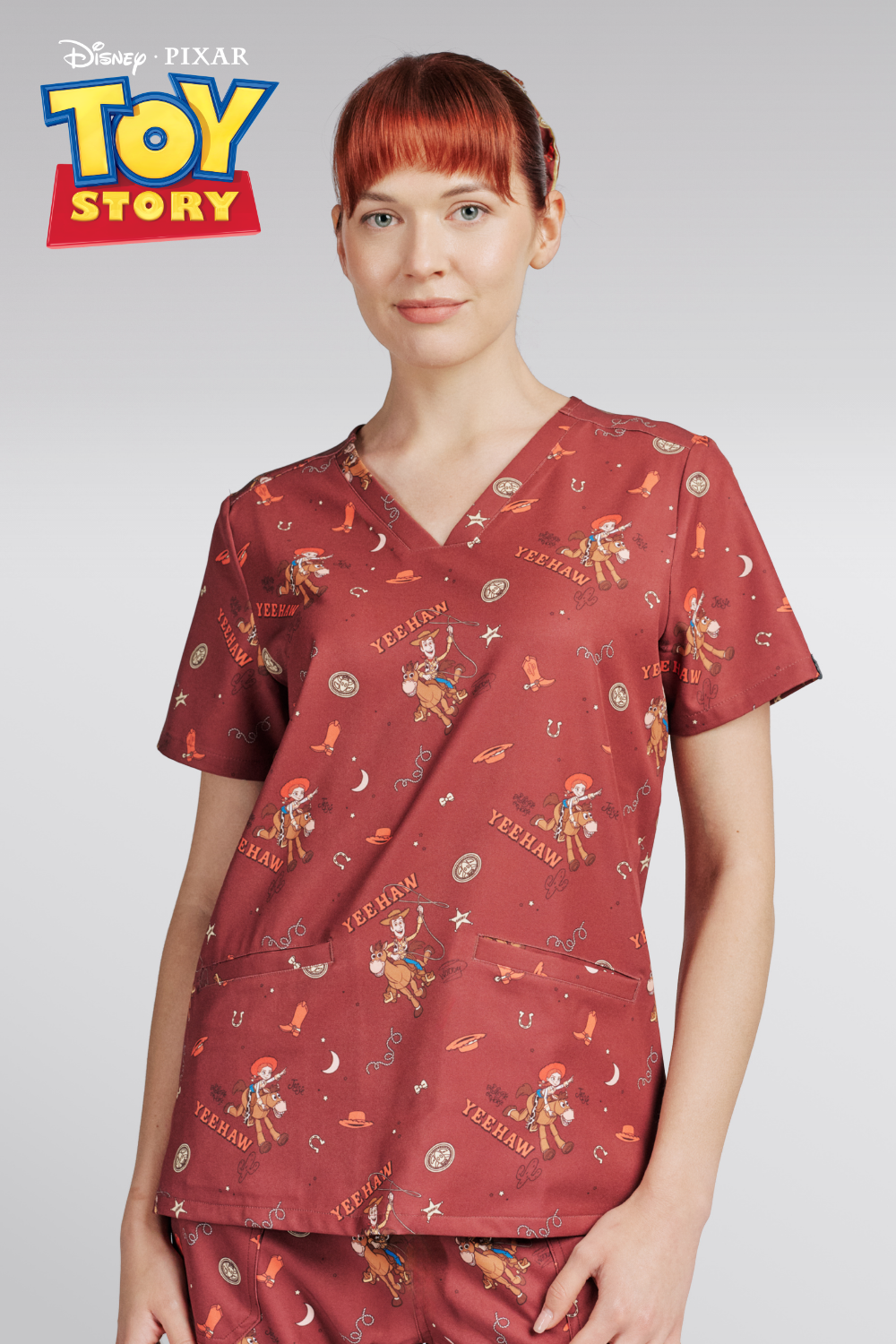 Disney’s Toy Story Women’s Scrub Set, Yeehaw
