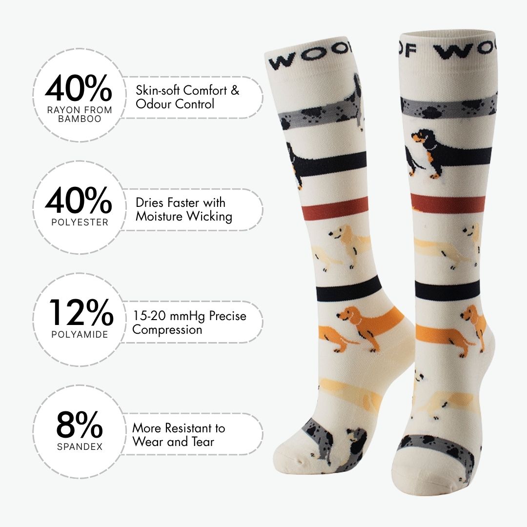 Long Boi Bamboo Compression Socks