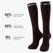 Nude 4 Bamboo Compression Socks