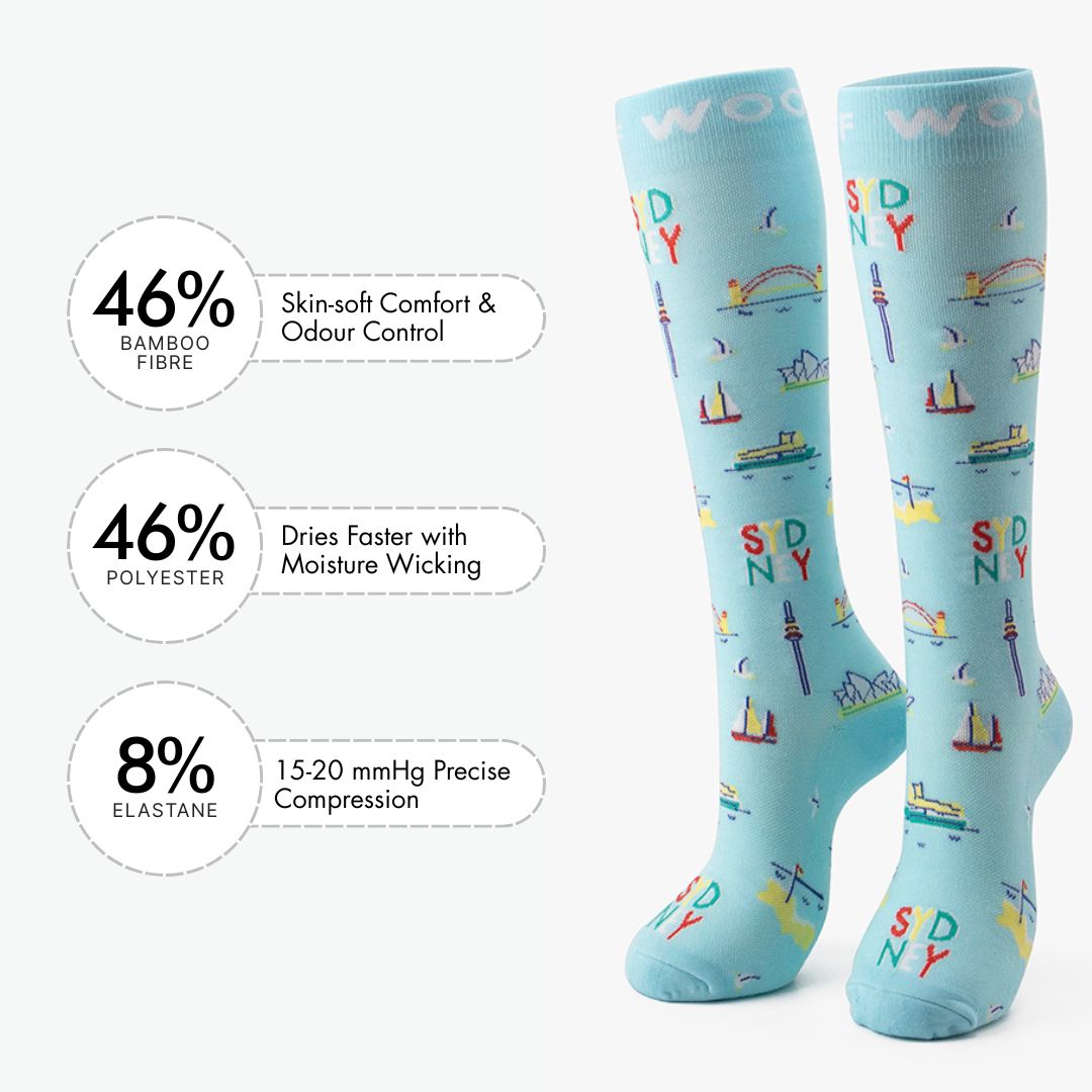 Simply Sydney Bamboo Compression Socks