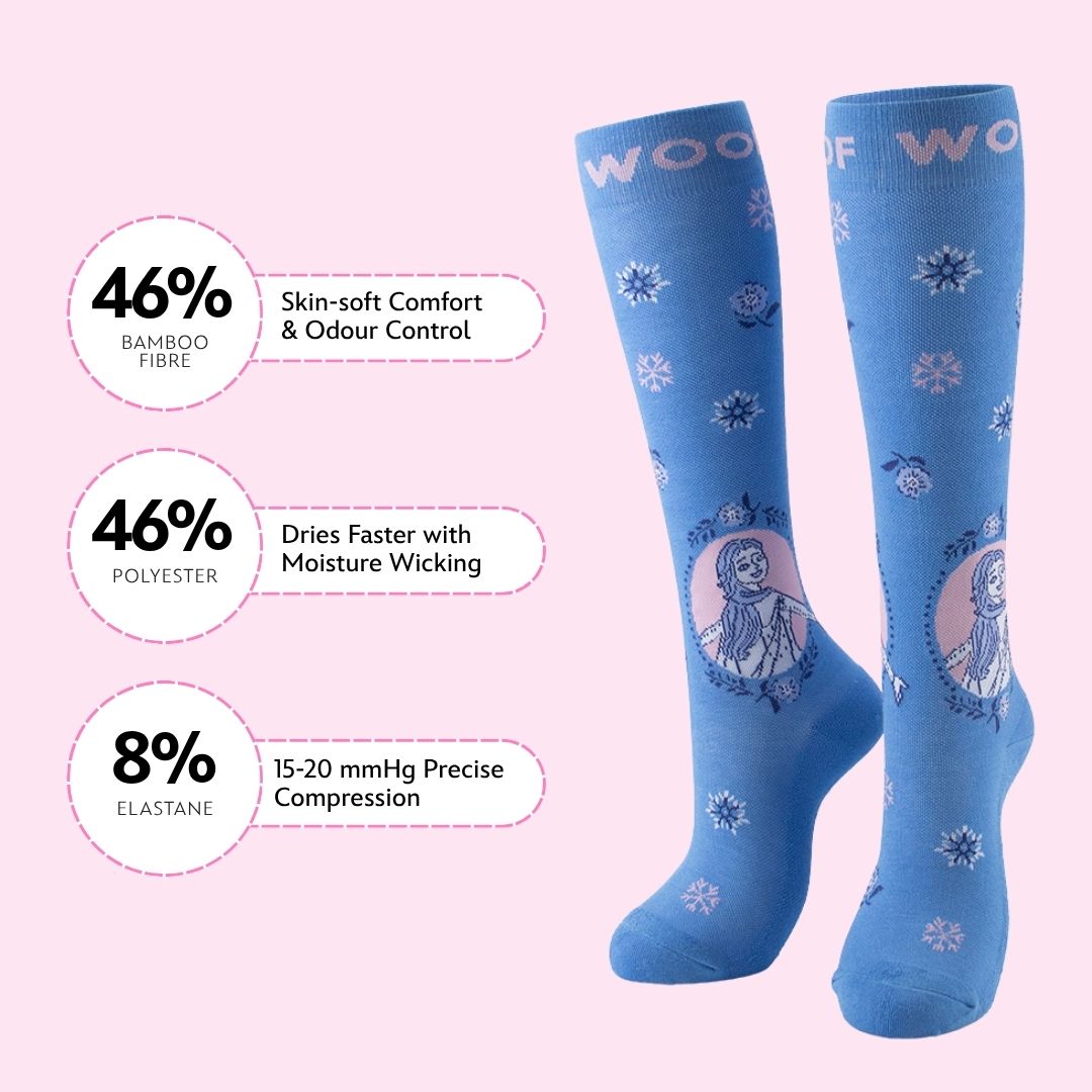 Disney's Frozen Bamboo Compression Socks, Elsa
