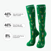 Hit for Six Bamboo Compression Socks
