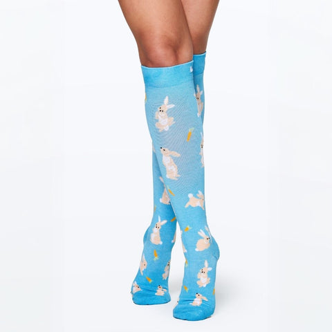 Snuggle Bunnies Bamboo Compression Socks