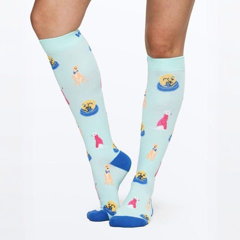 Greyhounds Bamboo Compression Socks