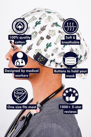 Prickles Scrub Cap