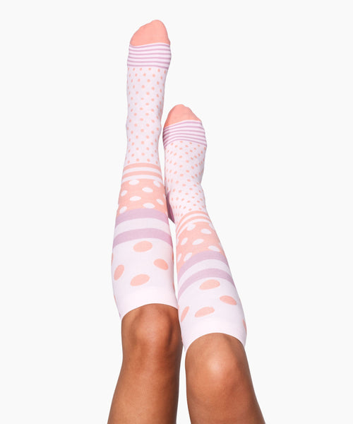 Spotty Spice Compression Socks