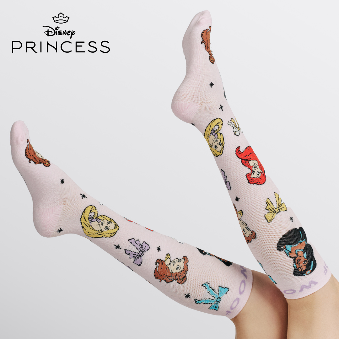 Disney Princess Bamboo Compression Socks, Happily Ever After