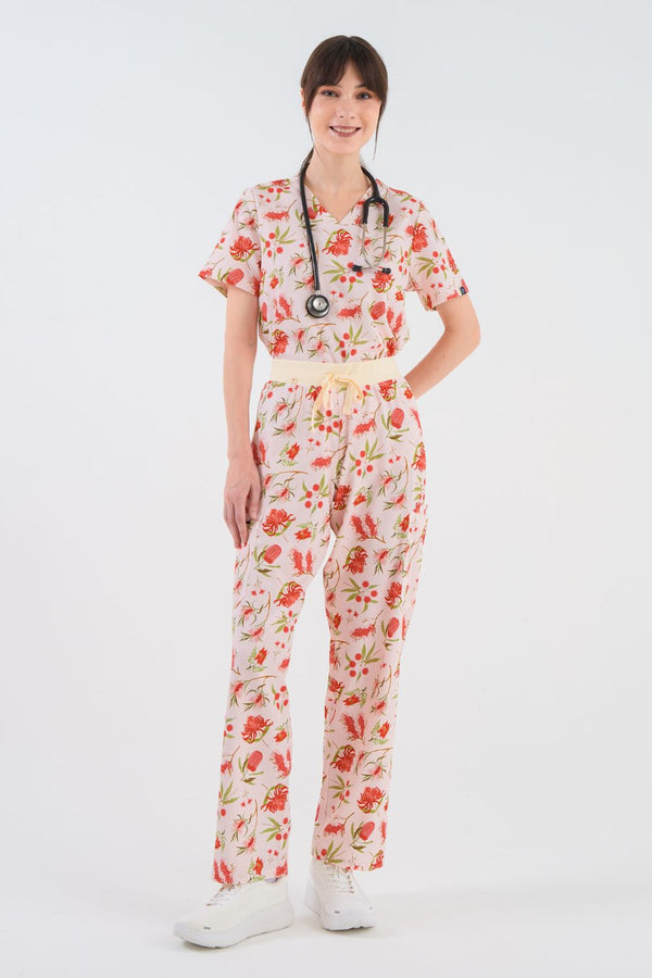 Bushland Bloom Women’s Scrub Set