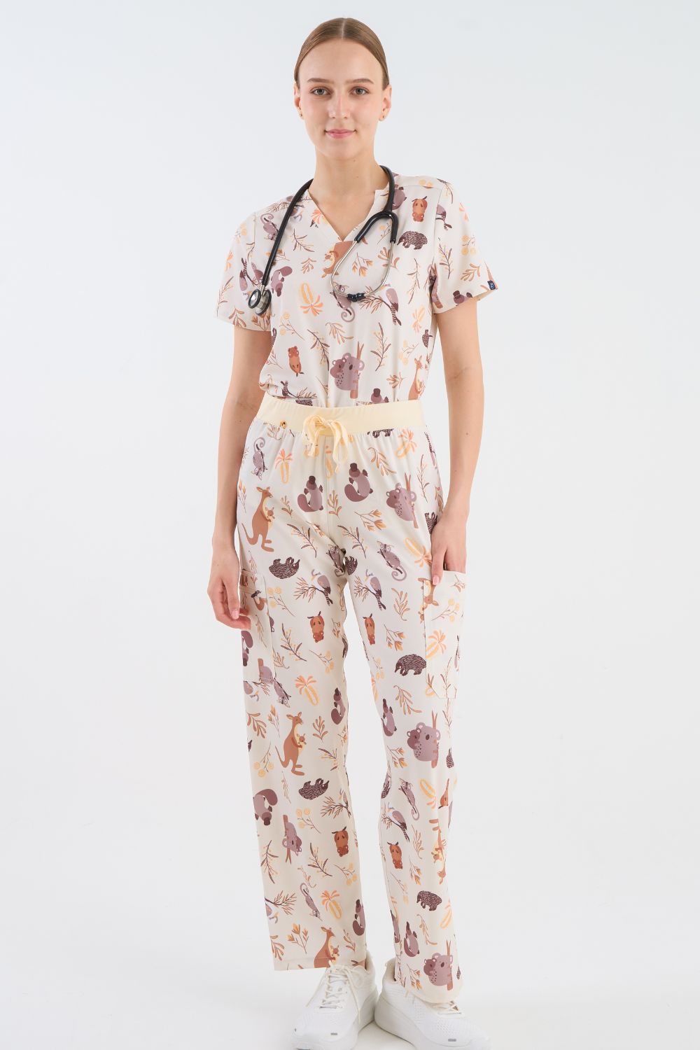 Aussie Natives Women’s Cargo Scrub Pants