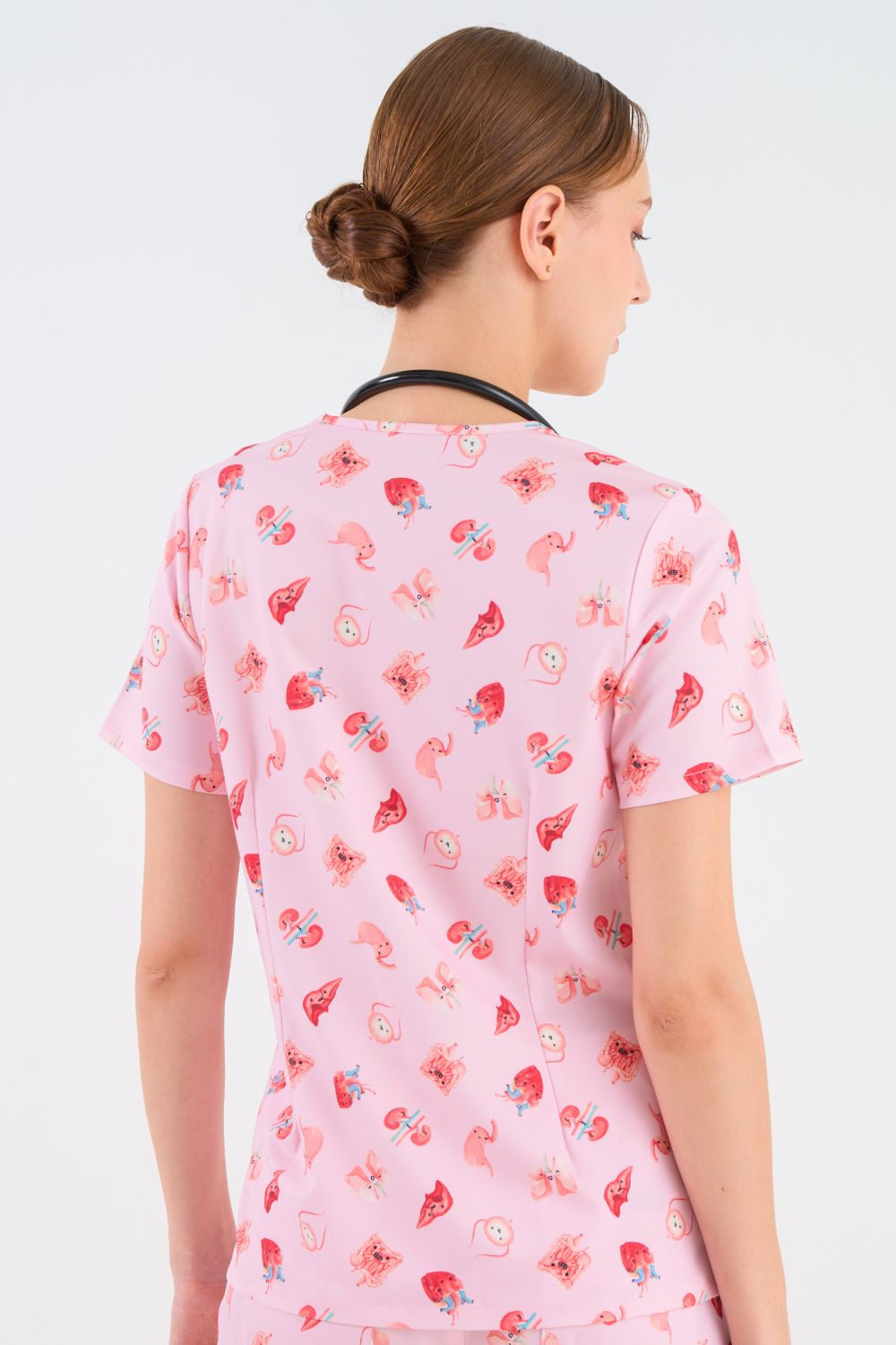 Organs Women’s 3-Pocket Scrub Top