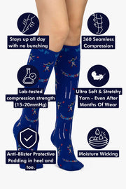 Aussie Rules Bamboo Compression Socks